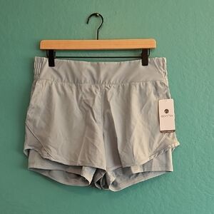 Apana Women's Athletic Shorts in Light Gray